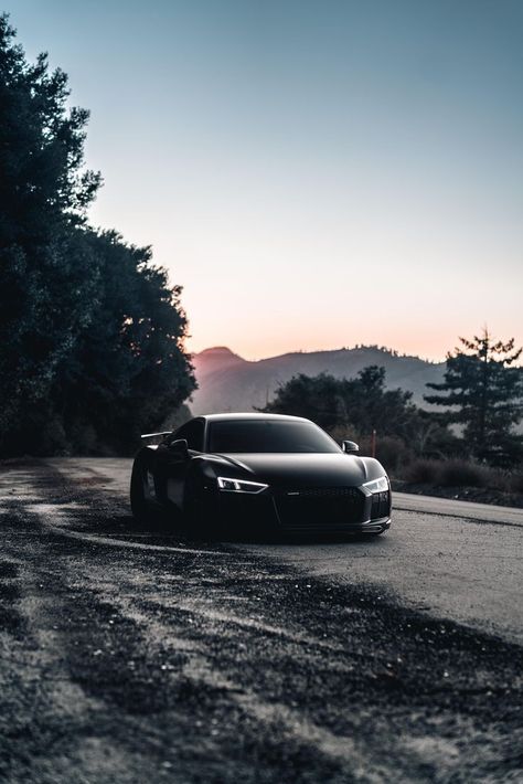 Car Tattoo Design, Audi R8 Wallpaper, Black Car Wallpaper, Audi Sports Car, Wallpaper Hippie, Quotes Car, Car Tattoo, Luxury Cars Audi, Luxury Sports Cars