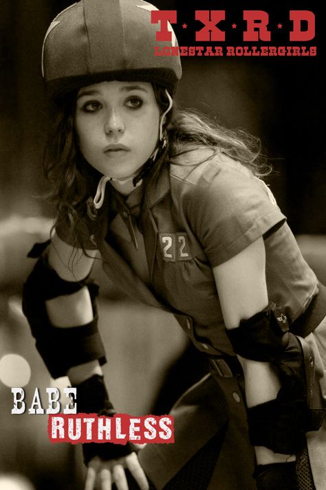 Whip it - Babe Ruthless Tumblr, Derby, Ellen Page, Whip It, Roller Derby, Film