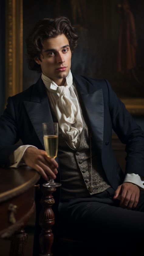French Handsome Young Man Drinking #French #handsome #man #guy #avatar #wallpaper Royal Hairstyles Men, 19th Century Mens Clothing, Handsome French Men, Victorian Men Aesthetic, Victorian Man Aesthetic, 1800s Fashion Male, Victorian Age Aesthetic, Victorian Fashion Male, Victorian Detective