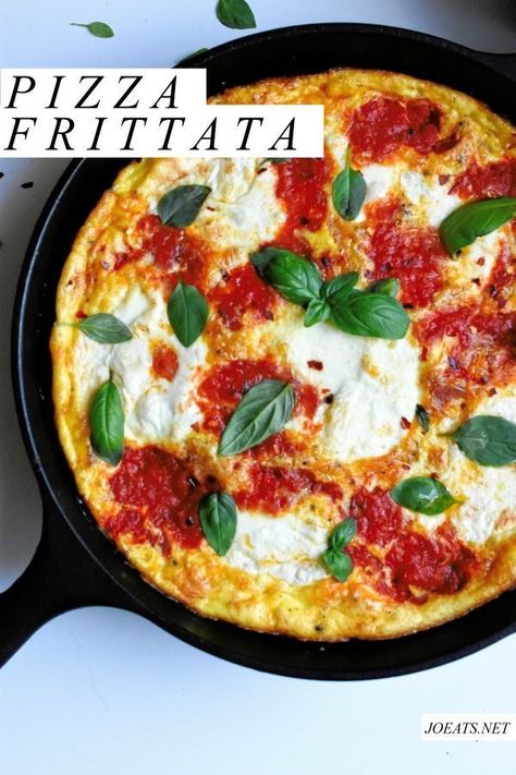 Essen, Pizza Frittata, Healthy Frittata, Egg Pizza, Low Carb Easy, Frittata Recipes, Low Carb Pizza, Breakfast Pizza, Love Pizza