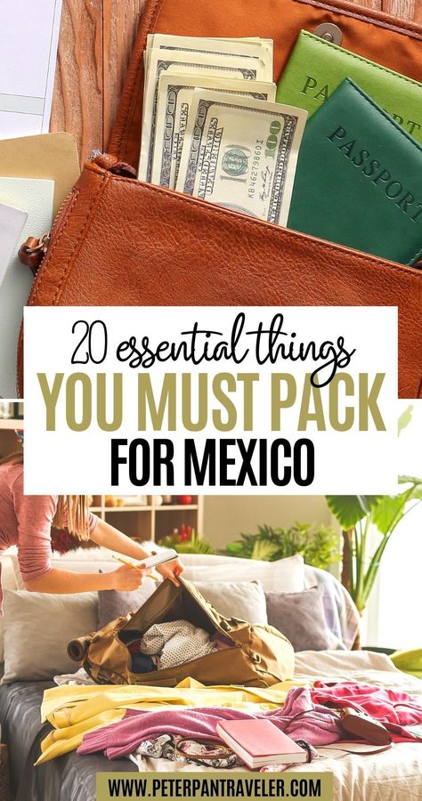 Playa Del Carmen, Traveling Must Haves Packing Lists, Things To Pack For Mexico All Inclusive, Things To Bring To Mexico Packing Lists, Pack For Cancun All Inclusive, 2 Week Vacation Packing List Mexico, What To Take On A Cruise To Mexico, Mexico Wardrobe Vacation Packing, Xcaret Packing List