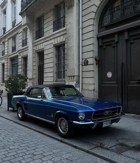 Vintage Navy Blue Aesthetic, Navy Colour Aesthetic, Blue Old Car Aesthetic, Navy Blue Car Aesthetic, Mustang Vintage Aesthetic, Old Money Car Aesthetic, Navy Color Aesthetic, Blue Fancy Aesthetic, Navy Blue Aesthetics