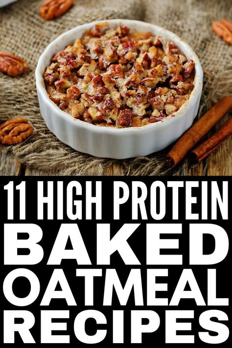 Baked Oatmeal Recipes Breakfast Healthy, Baked Oatmeal Recipes Healthy Pumpkin, Pumpkin Oatmeal Bake Breakfast Healthy, Protein Oatmeal Bake Recipes, Protein Baked Oatmeal Cups, Baked Oatmeal Recipes For Diabetics, Heart Healthy Baked Oatmeal, Oatmeal Bake Breakfast Healthy Easy Recipes, Apple Cinnamon Protein Baked Oatmeal