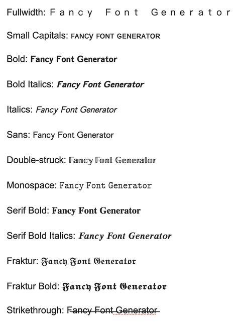 Fullwidth, small capitals, bold, italics, double-struck, monospace, serif, fraktur, and strikethrough text fonts. Tumblr, Fancy Text Fonts, Aesthetic Fonts Copy And Paste, Aesthetic Discord Bios Copy And Paste, Font Generator Free, Fonts Copy And Paste, Font Websites, Free Font Generator, Copy And Paste Fonts