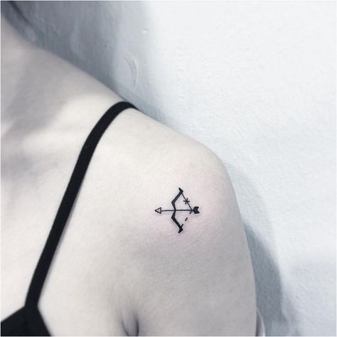 Bow Arrow Tattoos, Saggitarius Tattoo, Archery Tattoo, Archer Tattoo, Sagittarius Tattoo Designs, Arrow Tattoos For Women, Tattoo Arm Designs, Sagittarius Tattoo, Dragon Tattoo For Women