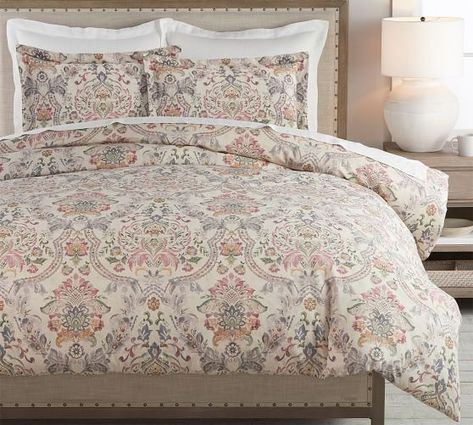 duvet | Pottery Barn Patterned Duvet Cover, Percale Duvet Cover, Patterned Duvet, Cart Furniture, Duvet Cover King, Rug Buying Guide, Duvet Cover Pattern, Entryway Furniture, Linen Shop