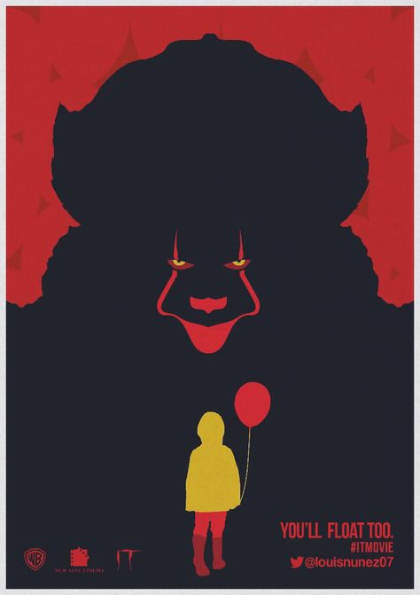 It 2017 you'll float too Horror Crafts, Creepy Carnival, Stephen King Movies, It 2017, You'll Float Too, Pennywise The Clown, Pennywise The Dancing Clown, Intarsia Patterns, Halloween Horror Movies
