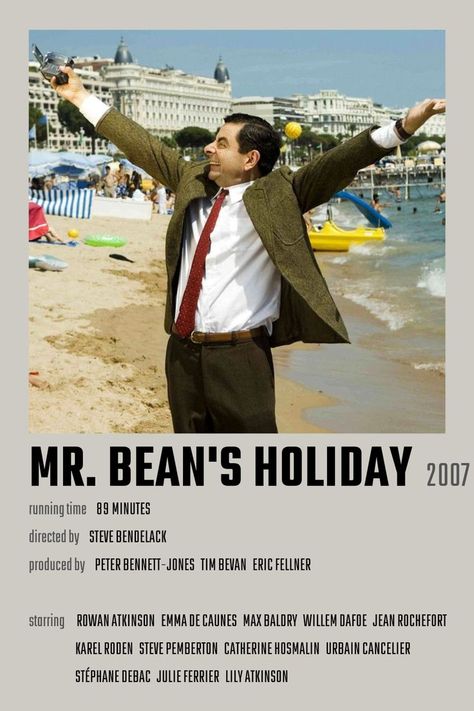 Mr Beans Holiday Poster, Mr Bean Movie Poster, Mr Bean Holiday Movie, Mr Bean Poster, Mr Beans Holiday, Holiday Movie Poster, Mr Bean Movie, Divergent Poster, Mr. Bean