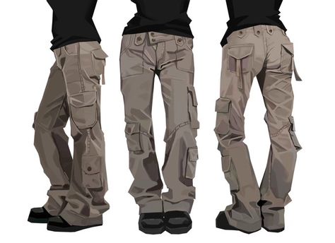 liv en Twitter: "Pants studies ✨ https://t.co/mi5Hx1a4OJ" / Twitter Croquis, Cloth Reference Drawing, Cargo Pants Reference Drawing, Pants Folds Reference, Pant Folds Reference, How To Render Clothes, How To Draw Shorts, Fold Reference, How To Draw Pants