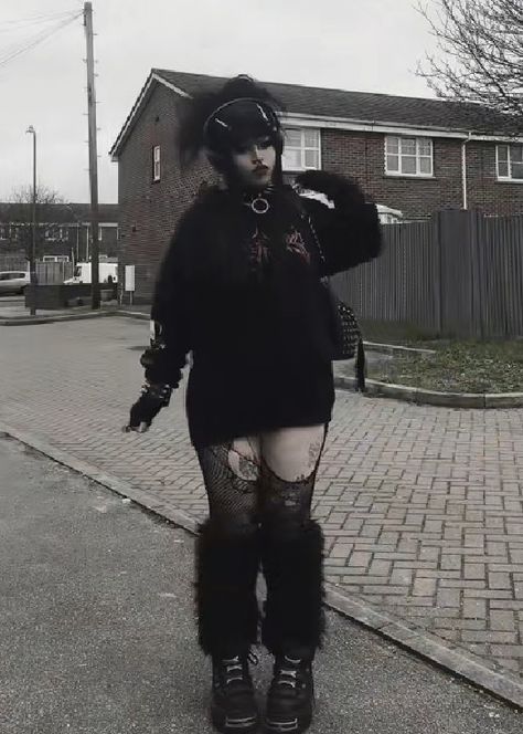 True Goth Outfits, Trad Goth Outfits Male, Goth Fashion Inspiration, Off The Shoulder Grunge Outfit, Goth Belt Outfit, Trad Goth Outfits Plus Size, Group Club Outfits, Trad Goth Winter Outfit, Goth Outfits Skimpy