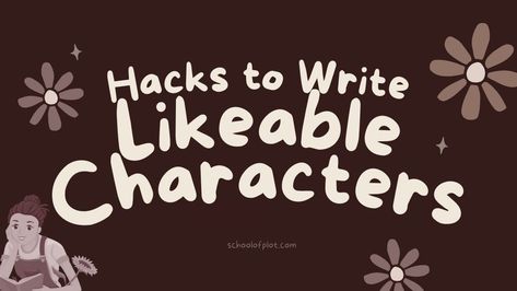 If you want your character to come across as likeable to your readers, you might be wondering what you can do to stack the deck in their favour. Not all characters need to be likeable, but if that’s what you’re going for, these hacks can help you out.   Save the Cat It’s a screenwriting trick that says the hero should Write Story, Save The Cat, Ancient Clothes, Story Help, Character Motivation, Writing Inspiration Tips, Writing Fantasy, Writing Prompts For Writers, Creative Writing Tips