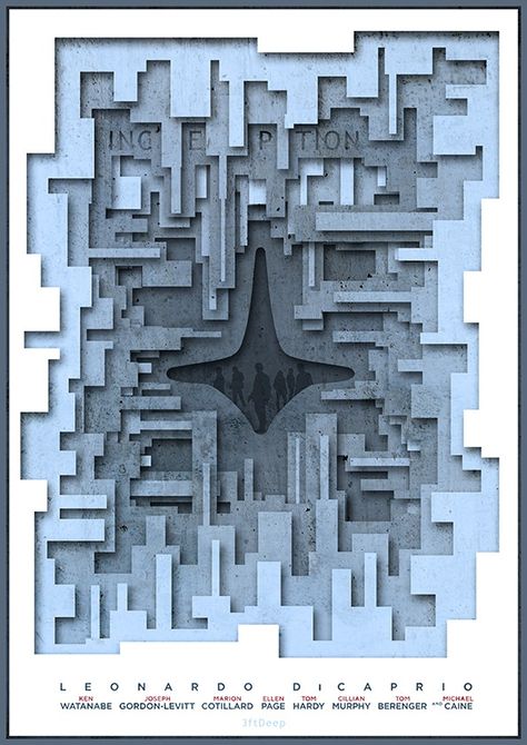 Is this fan-made “Inception” poster a dream? Inception Poster, Inception Movie, Best Movie Posters, Movie Posters Design, Minimal Movie Posters, Keys Art, Cinema Posters, Movie Posters Minimalist, Alternative Movie Posters