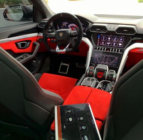 Lamborghini Urus Lamborghini Urus Red Interior, Lamborghini Urus Interior Red, Urus Interior, Lamborghini Urus Interior, Lambo Urus, Vw Cc, How To Look Expensive, Blessed Wednesday, Lamborghini Urus