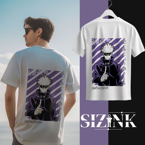 Rock your love with our exclusive Jujutsu Kaisen t-shirts! Perfect for every anime fan. Get yours now at SIZINK! ✨👕 _PRICES 💰 and details in the Description 👇👇👇DM US TO ORDER❤️_ 1) Jujutsu Kaisen standard half sleeve T-shirt- Rs 599/- ( For 10 lucky customer can get it for Rs. 499/-) Available size - M, L, XL Fabric -100% Cotton Pan India Free delivery within 7️⃣ to 8️⃣ days Free Delivery 🚚 . . . . . . . . . . #animetshirt #animestyle #tshirt #tshirtprinting #tshirtprint #anime #jujutsu... Half Sleeves, Anime Tshirt, Get Yours Now, 8 Days, Anime Fan, Anime Style, Half Sleeve, Jujutsu Kaisen, Jujutsu