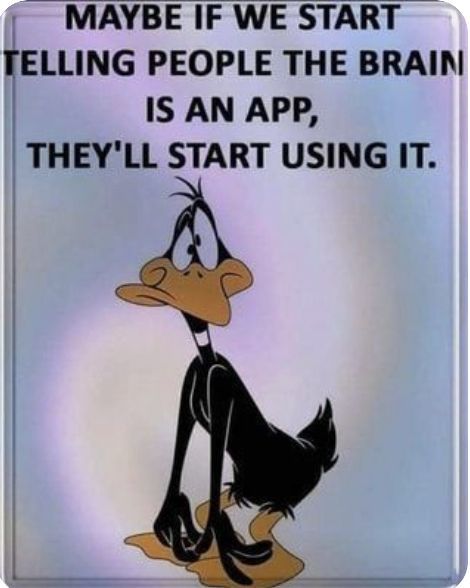 Sarkastisk Humor, Looney Tunes Funny, Funny Laughing, Funny Day Quotes, Inspirerende Ord, Funny Cartoons Jokes, Snoopy Funny, Daffy Duck, Funny Cartoon Quotes