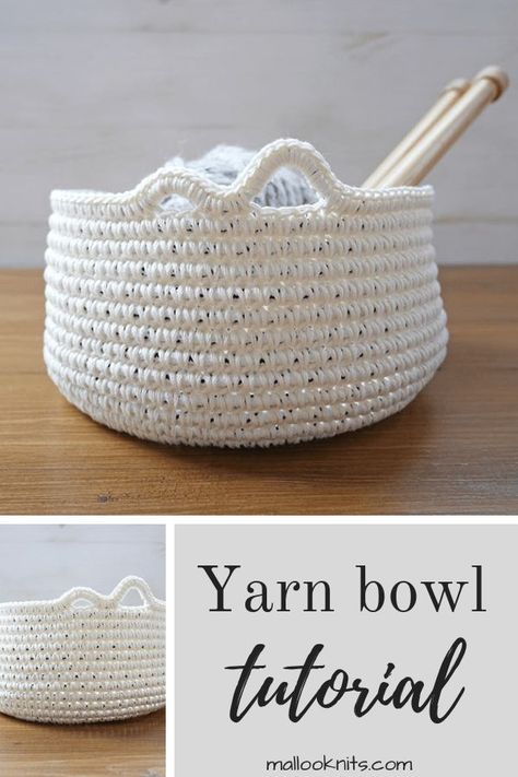Crochet Yarn Bowl, Bowl Pattern, Crochet Bowl, Crochet Basket Pattern Free, Crochet Storage, Crochet Gratis, Crochet Basket Pattern, Yarn Bowl, Yarn Diy