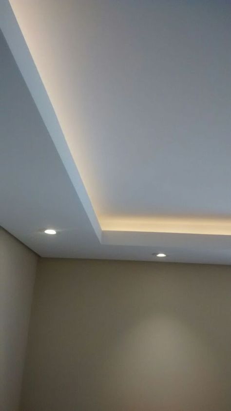 Suspended Ceiling Lights, Ceiling Basement, Blitz Design, Ceiling Bathroom, Plafon Gypsum, Best Living Room Design, Lights Ideas, House Ceiling Design, Ceiling Design Living Room