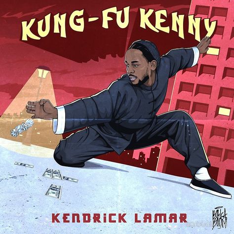 Kung Fu Kenny King Kendrick, Cultura Hip Hop, K Dot, Kung Fu Kenny, Arte Do Hip Hop, Arte Hip Hop, White Jordans, Rapper Art, Hip Hop Art