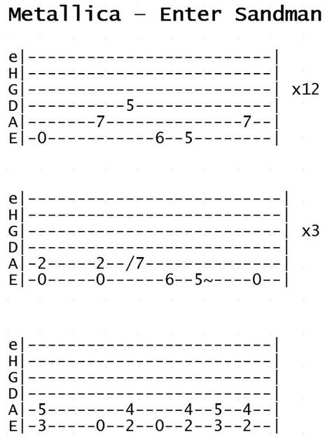 guitar tabs Gutair Tabs Songs, Beginner Guitar Tabs Songs, Gutair Tabs Easy, Feel Good Inc Guitar Tab, Electric Guitar Tabs Songs For Beginners, Tabs Guitar Acoustic, Tabs Guitar Easy, Easy Guitar Tabs Songs Tablature, Metallica Guitar Tab