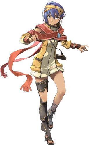 Feri Al-Fayed | Kiseki Wiki | Fandom Dusty Yellow, The Legend Of Heroes, Is A Girl, Concept Art Character, Game Character Design, Human Art, My Favorite Image, Video Game Characters, Female Character Design