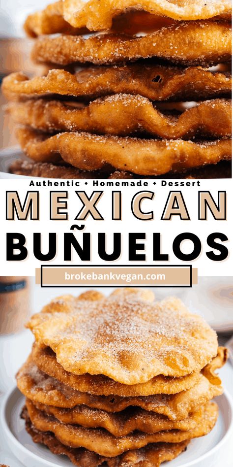 Easy Bunuelos Recipe, Buñuelos Recipe, Mexican Dessert Recipes Easy, Bunuelos Recipe, Mexican Sweets, Mexican Sweet Breads, Mexican Dessert Recipes, Mexican Cooking, Mexican Dessert