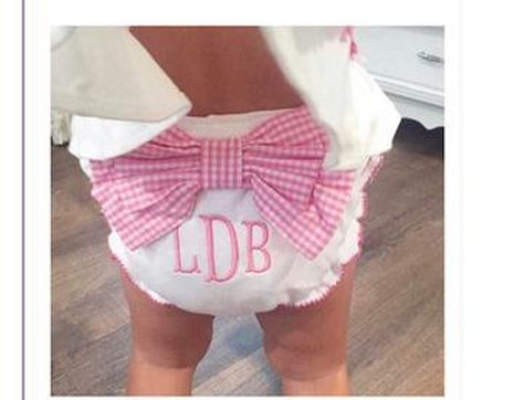 Mongorammed Ruffle Gingham Baby Bib,burp & Bloomer Set, Monogrammed Ruffle Bow Diaper Cover, Personalized Ruffle Burp Cloth, Baby Shower Set - Etsy Bloomer, Preppy Baby Girl, Preppy Baby, Newborn Photo Outfits, Baby Basics, Future Children, Cake Smash Outfit, Embroidery Monogram, Pink Gingham