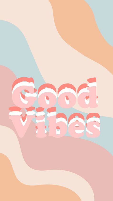 It's a wallpaper that gives you good vibes! Good Vibes Only Wallpaper, Good Vibes Wallpaper, Wall Boards, Vibes Wallpaper, Background Ideas, A Wallpaper, At Home Workout Plan, Wall Board, Girl Wallpaper