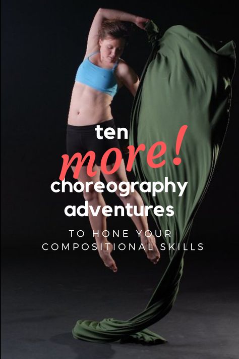 This dance blog post features 10 choreography prompts that help choreographers and dance students learn modern dance composition skills like space, level, tempo, rhythm, pathway, accumulation, retrograde, and more! Ignite your creativity and give your students some choreography inspiration with these prompts. They provide choreography ideas for creating original work, revising existing choreography, or exercises in dance composition classes. #choreographyideas #choreographyinspiration Ballet Combos, Composition Principles, Dance Composition, Choreography Inspiration, Dance Improvisation, Choreography Ideas, Dance Education, Form Style, Teach Dance