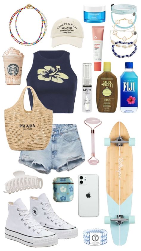 [PaidAd] 72 Top Surf Outfit Women Aesthetic Insights To Save 2022 #surfoutfitwomenaesthetic Beach Girl Outfits For School, Summer Beach Holiday Outfits, Summer Theme Outfit Ideas, Summer Outfits Aesthetic Beach Casual, Beach Aesthetic Fits, Beach’s Outfits, Surfing Aesthetic Outfit, Beach Clothing Aesthetic, Summer Vacation Outfits Aesthetic