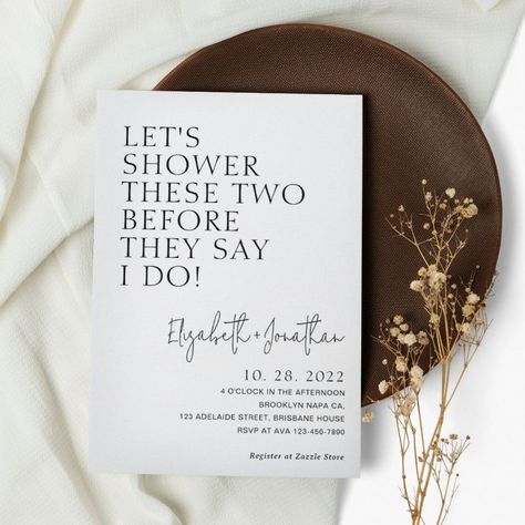 Simple Couple Shower Before They Say I Do Bridal Editable Template Couple Bridal Shower Ideas Themes, January Bridal Shower Ideas, Couples Wedding Shower Themes, Couples Shower Themes, Couples Wedding Shower Invitations, Bridal Shower Inspo, Wedding Shower Themes, Simple Bridal Shower, Couples Bridal Shower