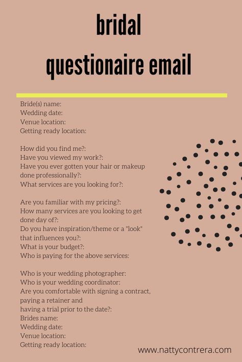 Makeup Artist Questionnaire, Bridal Makeup Business, Professional Makeup Artist Tips, Makeup Artist Studio Ideas, Mua Checklist, Makeup Artist Content Ideas, Mua Portfolio, Depot Makeup, Mua Business