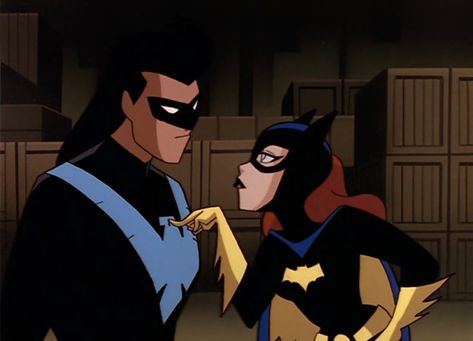 Nightwing and Batgirl Batgirl Makeup, Nightwing And Batgirl, Batgirl Art, Cute Batman, Batgirl And Robin, James Gordon, Batgirl Costume, Gotham Girls, Barbara Gordon