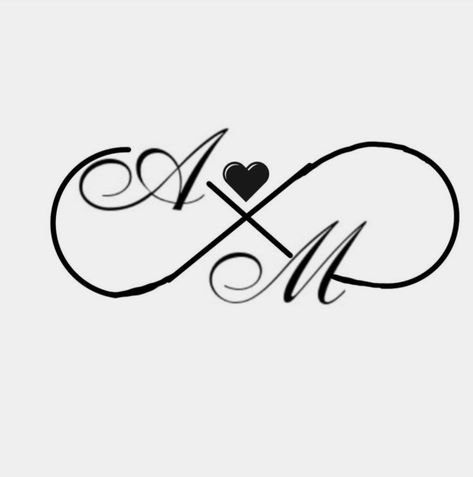 Love you today, always,forever....❤️❤️ Nv Tattoo Letter Design, A & E Tattoos, Always And Forever Drawing, Love You Forever Tattoo, Forever Love Tattoo, Forever And Always Tattoo, Always And Forever Tattoo, Tattoo Initials, I Love U Mom