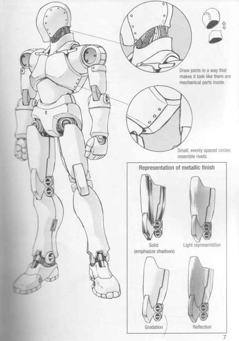 Mecha Design Concept Art, Mecha Manga, Robot Sketch, Robot Design Sketch, Robots Drawing, Figure Drawing Models, Robot Parts, Figure Fashion, Fashion Figure