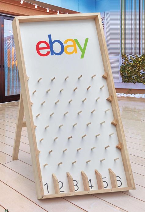 Bring back the popular Plinko game for your party, company picnic, and other carnival-like events! It will keep your guests entertained for hours anytime anywhere. Company Picnic, Plinko Board, Plinko Game, Pta Ideas, Event Games, Diy Table Top, Picnic Decorations, Play Ground, Outdoor Game