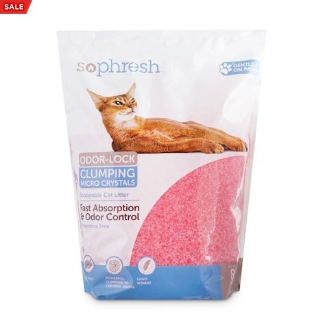 Discover great products at the best prices at Dealmoon. So Phresh Scoopable Odor-Lock Clumping Micro Crystal Cat Litter in Pink Silica, 8 lbs. | Petco. Price:$12.65 Crystal Cat, Cat Items, Canadian Tire, Pink Cat, Cat Litter, Litter Box, For Cats, Fragrance Free Products, Feline