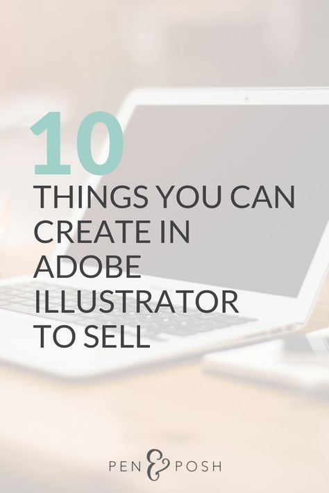 Can you make extra money online? Graphic Design can be a profitable online business with the right tools. Most designs can be created using Adobe Illustrator.  Read about the  top 10 projects you can sell on Etsy that can be made by using Adobe Illustrator.  #AdobeIllustrator #GraphicDesign Make Money As A Graphic Designer, Using Adobe Illustrator, Graphic Design Passive Income, Etsy Graphic Design, Adobe Illustrator Projects Ideas, Become A Graphic Designer, Illustrator Projects Ideas, Graphic Design Business Ideas, How To Be A Graphic Designer