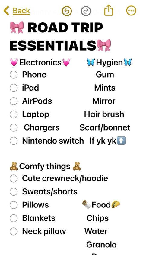 road trip essentials What To Put In Your Bag For A Road Trip, Things To Pack For Road Trip, What To Bring On A 3 Hour Road Trip, Stuff To Pack For A Road Trip, Thing To Bring On Road Trip, Road Trip Bag Essentials, What To Pack For A Long Road Trip, Movies To Watch On A Road Trip, Things To Do When Bored In The Car