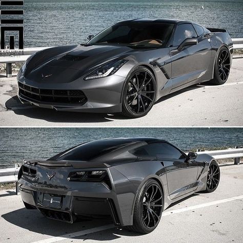 Corvette C7 Black, 2017 Corvette Stingray, Corvette Stingray Black, Corvette 2015, Corvette Stingray C7, Chevrolet Stingray, C7 Corvette Stingray, Corvette Black, Chevy Corvette Z06