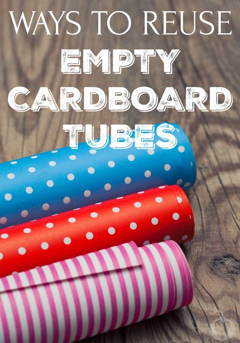 If you're like me, you hate throwing away the cardboard tube part. Well, turns out you don't have to. Upcycling, Tube Crafts For Adults, Cardboard Tube Crafts For Adults, Crafts Using Cardboard, Crafts With Cardboard, Cardboard Tube Crafts, Tube Crafts, Empty Paper, Diy Wrapping