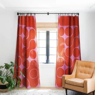 Deny Designs : Page 3 : Target Funky Curtains Living Room, Fun Curtains Living Room, Bold Curtains Living Room, Groovy Curtains, Maximalist Curtains, Mcm Curtains, Funky Curtains, 70s Curtains, Fun Curtains