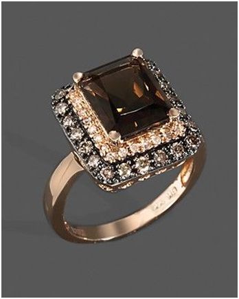 We are so used to the colorless diamonds that we often fail to recognize the value of colored diamonds, widely referred to as “fancy color diamonds”. Though colorless diamonds are the most popular engagement rings, fancycolor diamonds are gaining popularity as a unique and personal alternative. Assessing the fancy color diamond’s quality is similar to … Cartier, Smoky Quartz Ring, Brown Diamond, Picture This, Bling Rings, Quartz Ring, Gorgeous Jewelry, Dream Jewelry, Smoky Quartz