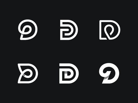 D logo design Versions (WIP) by Kakha Kakhadzen D logotype D letter D monogram black and white minimal geometric logo design inspiration ideas for branding and identity graphic design #Design Popular Dribbble shots Logo Typo, Google Font, Geometric Logo Design, Logo Minimalista, Inspiration Logo Design, Initial Logo, Typo Logo, Geometric Logo, Letter Logo Design