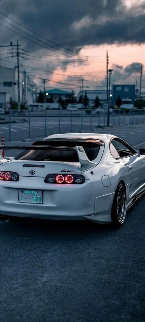 Aesthetic wallpaper White Toyota Supra Supra Aesthetic Wallpaper, Supra Aesthetic, Aesthetic Wallpaper White, White Supra, Maclaren Cars, New Toyota Supra, Wallpaper Carros, Supra Mk4, Toyota Supra Mk4