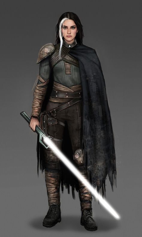 ArtStation - Star Wars character Star Wars Kotor, Female Jedi, Jedi Art, Grey Jedi, Star Wars Character, Star Wars Fashion, Star Wars Characters Pictures, Cuadros Star Wars, Star Wars Concept Art