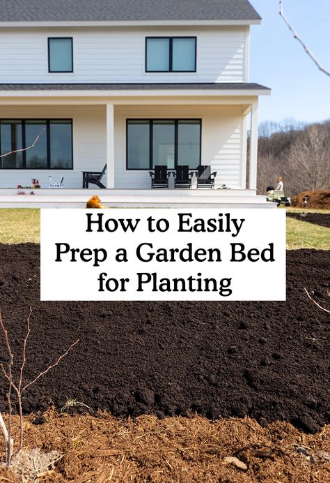 How to Easily Prepare a Garden Bed - Ultimate Guide - Fresh Exchange Preparing Garden Beds, Garden Furniture Ideas, Home Garden Ideas, Comfortable Furniture, Diy Garden Furniture, Top Soil, Home Vegetable Garden, Outside Living, Backyard Inspo