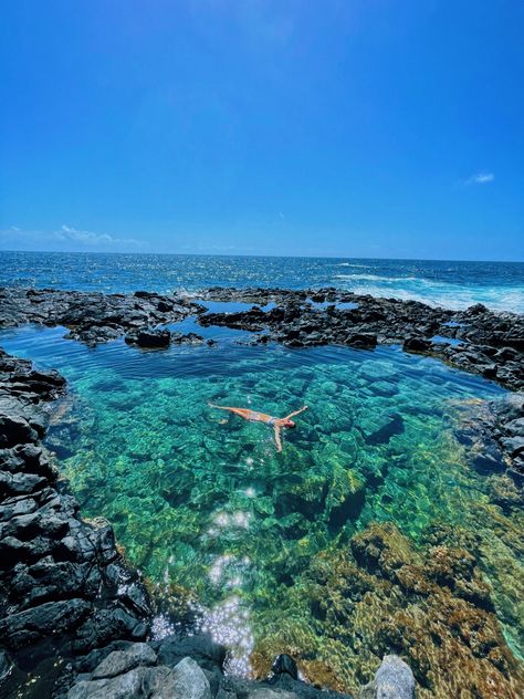 oahu hawaii Swimming In Hawaii, Kuai Hawaii Aesthetic, Sharks Cove Hawaii, Hawaii Tide Pools, Hawaii Hike Aesthetic, Hilo Hawaii Aesthetic, Moving To Hawaii Checklist, Hawaii Ziplining, Hawaii Oahu Aesthetic