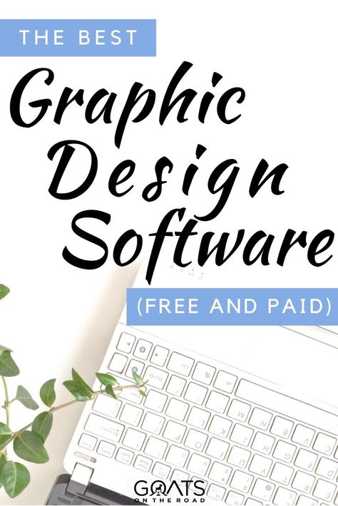 Want to know what software to use for graphic design to creating better designs and get more productivity! These are the best graphic design software that can help you establish your brand! Get started here! | #digitalmarketing #graphicdesigner #webdesigner Graphic Designing Apps, App For Graphic Designer, Best Graphic Design Apps For Ipad, Software For Graphic Design, Graphic Design Programs Free, Best Computer For Graphic Design, Logo Design Apps Free, Apps For Graphic Designers, Graphic Design Apps Free