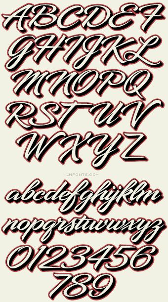 Tattoo Alphabet Fonts Style, Different Fonts For Tattoos Lettering, Pinstripe Lettering Fonts, Cool Lettering Fonts Alphabet Graffiti, Lettering Fonts For Tattoos, Different Styles Of Lettering, Number And Letter Fonts, Tattoo Letter Fonts Alphabet, စာလုံး Tattoo