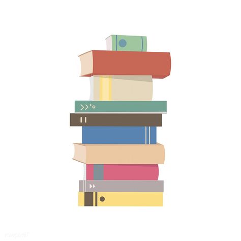 Stack of books graphic illustration | free image by rawpixel.com Light Bulb Drawing, Books Illustration, Books Graphic, Pile Of Books, Book Icons, Digital Tablet, Cover Template, Stack Of Books, Good Notes